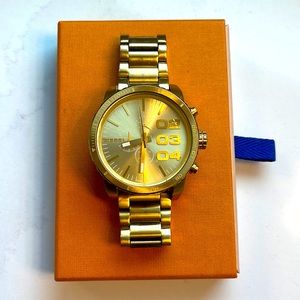 Diesel Gold Stainless Steel Men’s Watch